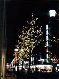 街のイルミネーション